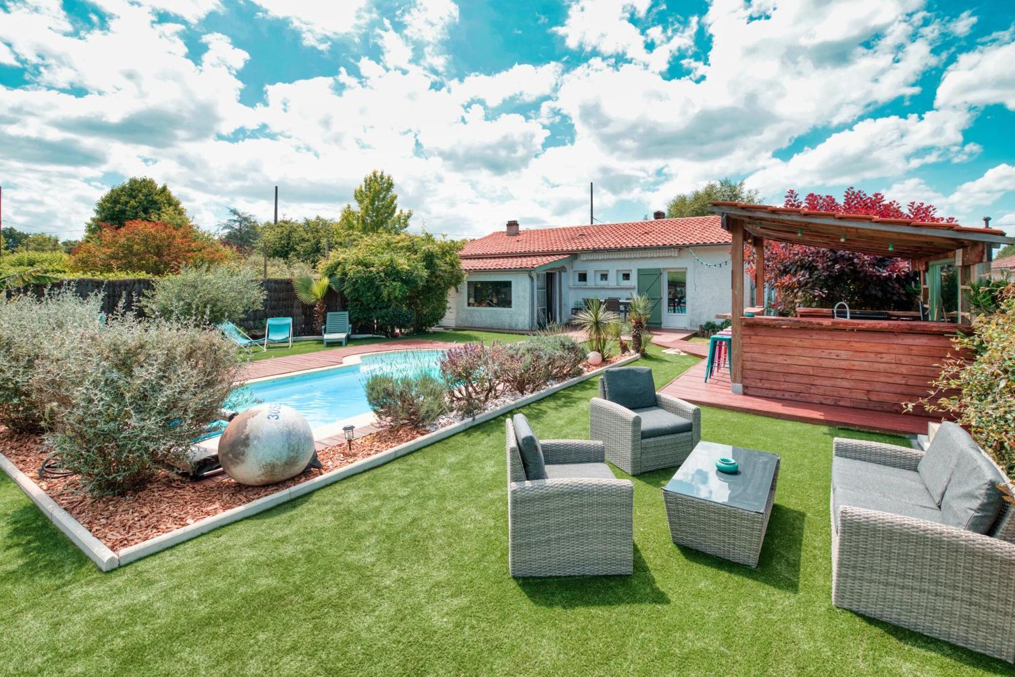 Villa La P'Tite Guinguette Salles  Dış mekan fotoğraf